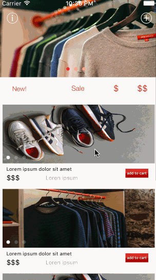 shopping app